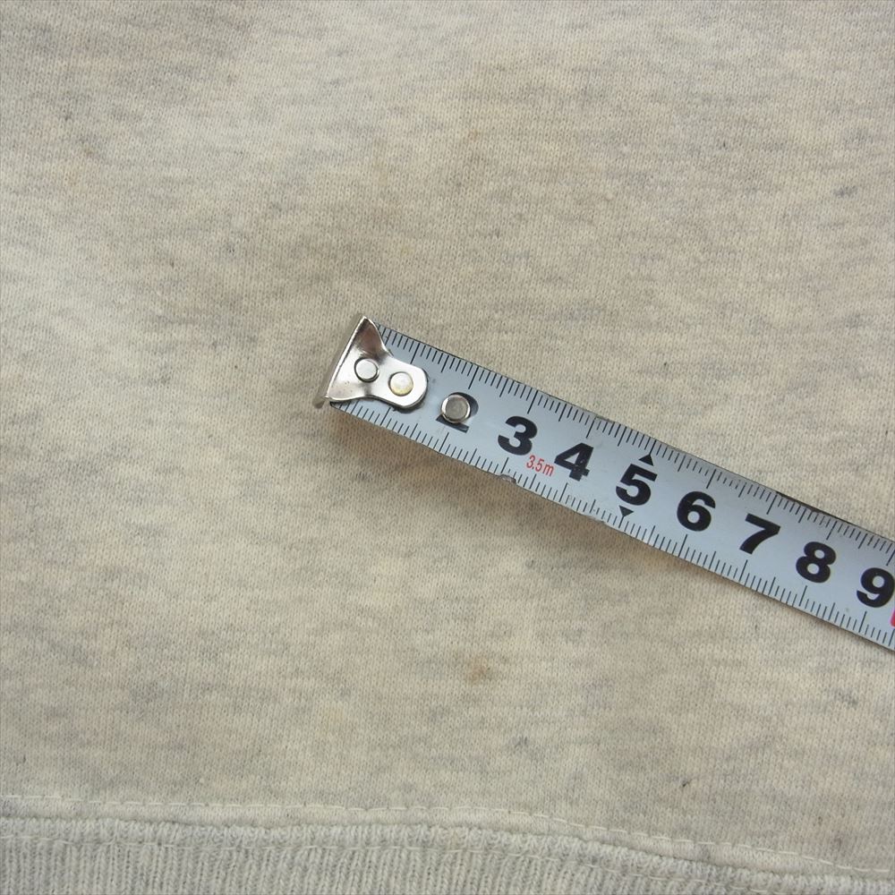 Champion チャンピオン ヴィンテージ 60s 大文字ランタグ OAKCREST WRESTLING 染み込みプリント クルー スウェット グレー系 M【中古】