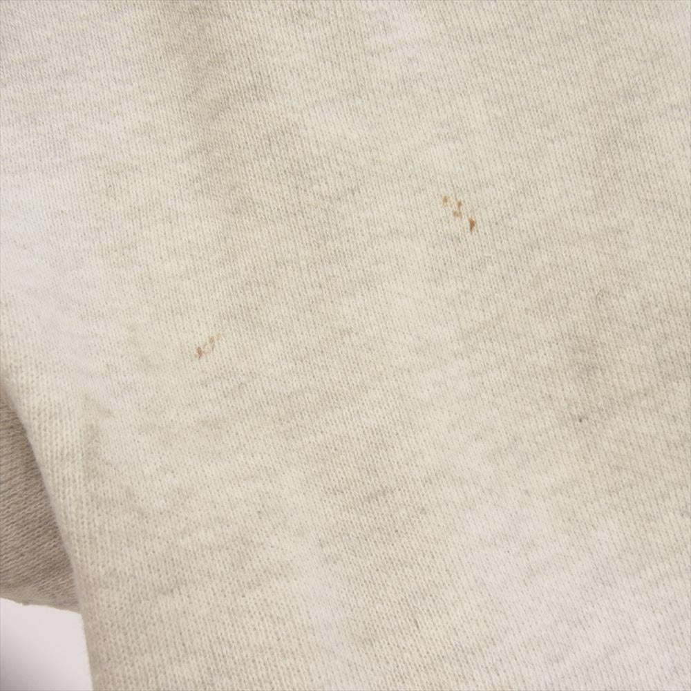 Champion チャンピオン ヴィンテージ 60s 大文字ランタグ 後期 NEW TRIER フロッキープリント スウェット グレー系 L【中古】