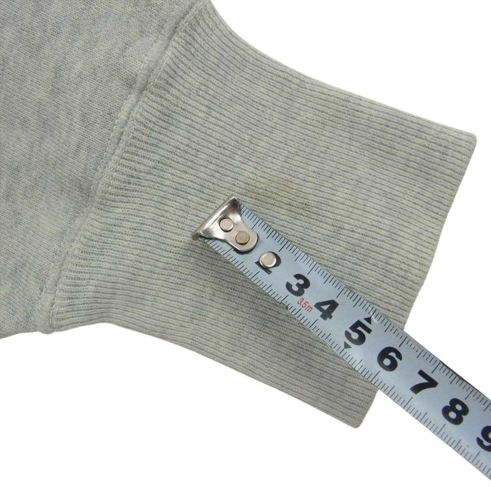 Champion チャンピオン ヴィンテージ 40s プリティー ランナーズタグ 一枚仕立て 一枚袖 クルーネック スウェット グレー系 L【中古】