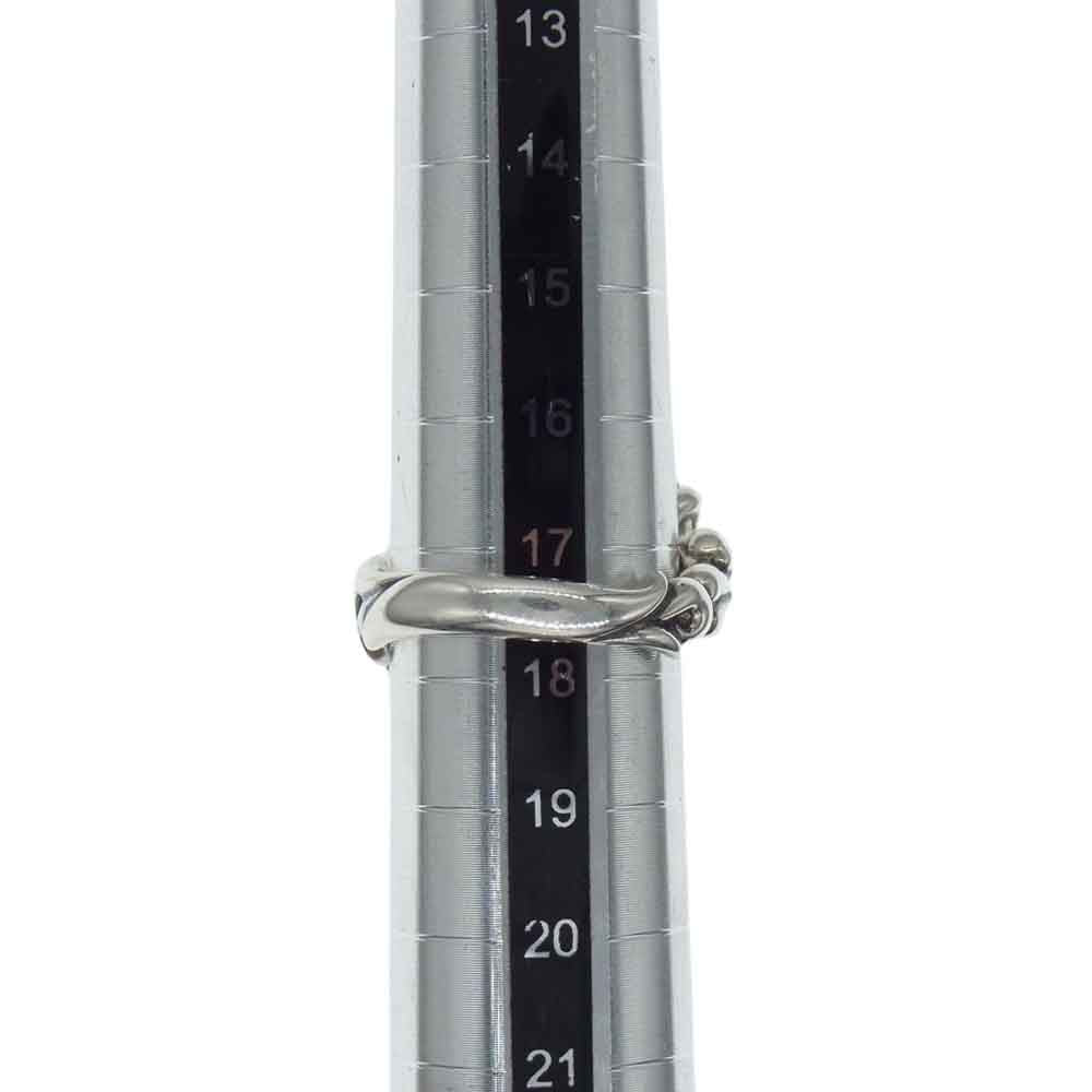 BIZARRE ビザール ミスティック エンジェル シルバー ストーン リング シルバー系 18号【中古】