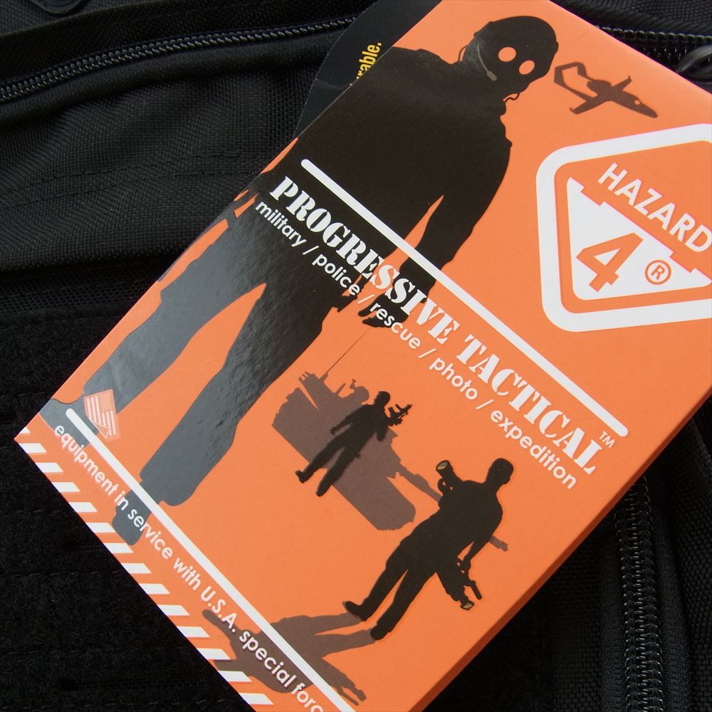 ハザード4 Grayman Drawbridge Daypack グレイマン ドローブリッジ デイパック バックパック リュック ブラック ブラック系【新古品】【未使用】【中古】