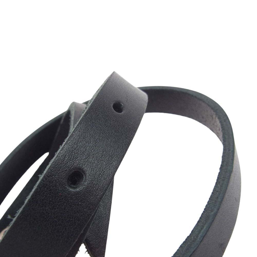 エンダースキーマ QN-RC-TLB tail belt テール レザー ベルト ブラック系【中古】