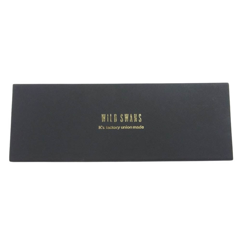 WILDSWANS ワイルドスワンズ CYLINDER-S シリンダー サドルアップ レザー ペンケース ブラック系【中古】