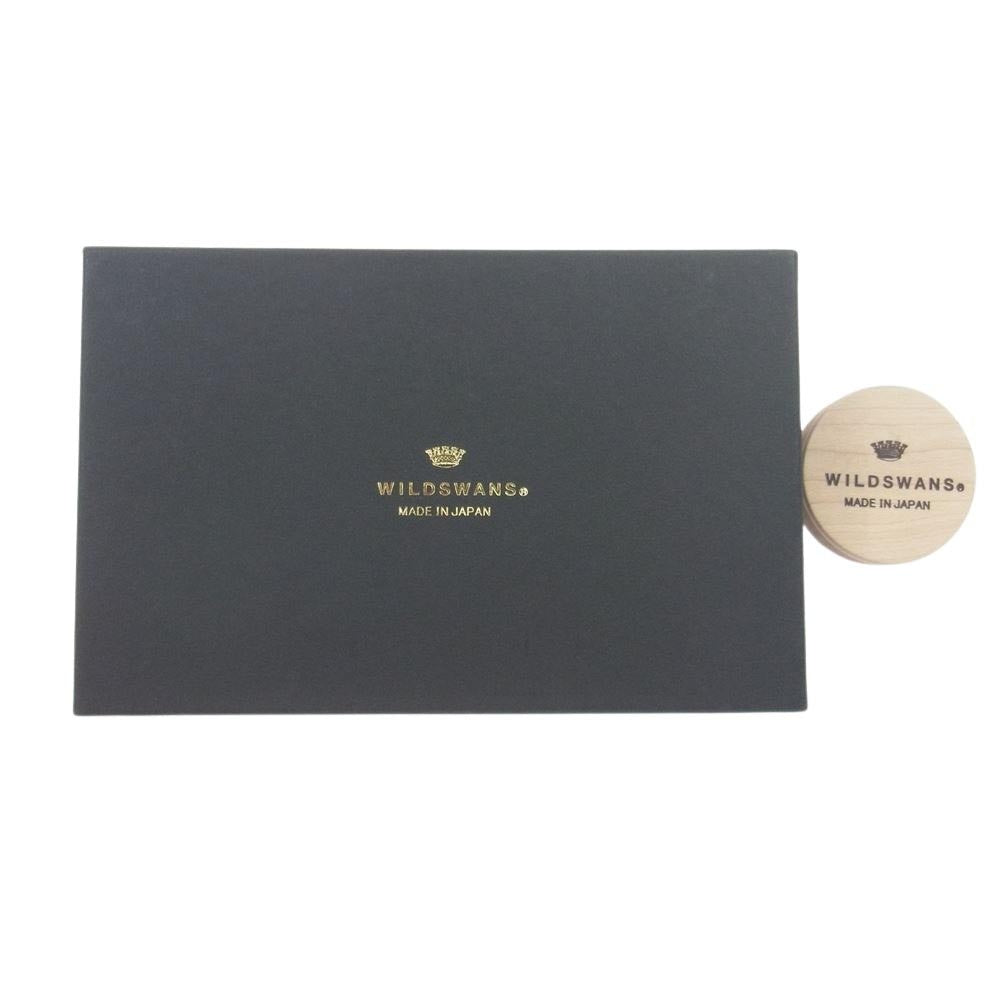 WILDSWANS ワイルドスワンズ VISTA ヴィスタ シェルコードバン レザー メモ帳 カバー 深緑系【中古】