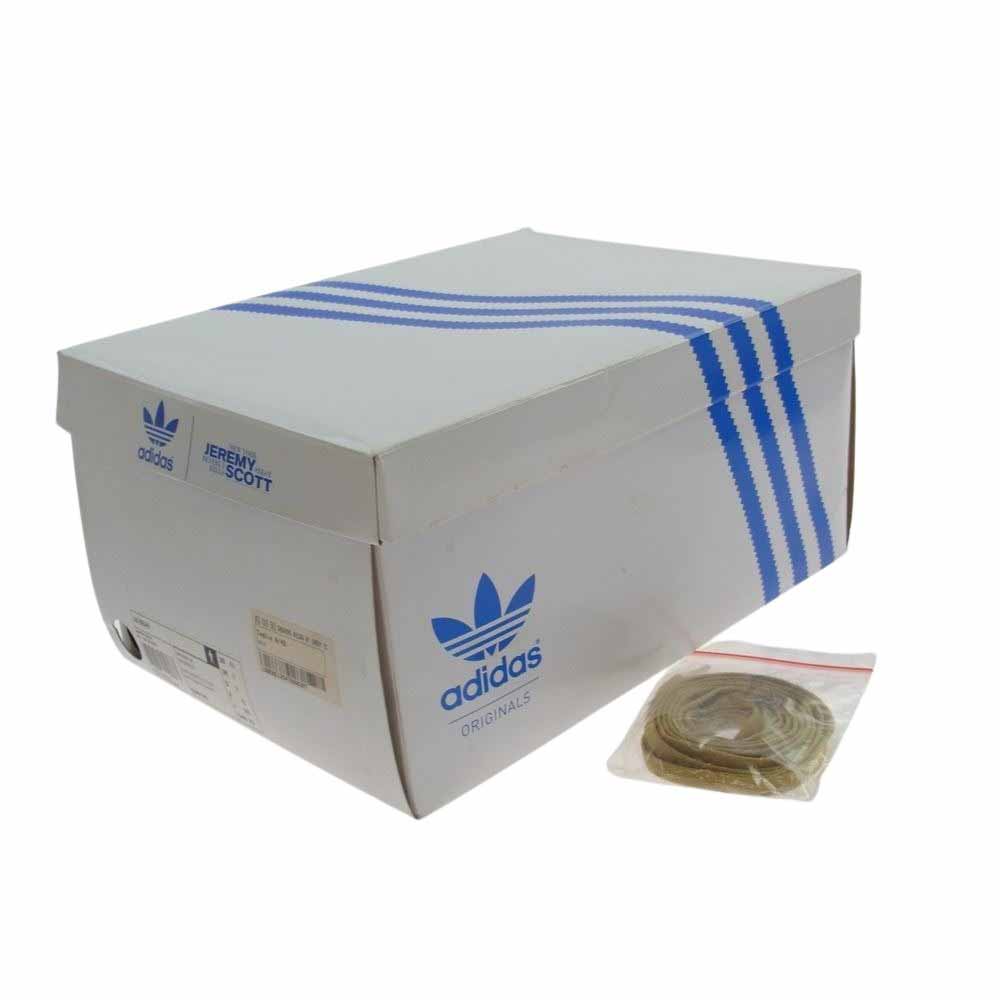 adidas アディダス G96188 Jeremy Scott JS BEAR ジェレミー スコット ベアー ハイカット スニーカー ゴールド系 26.5【中古】