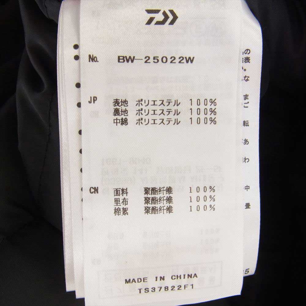 ダイワピア39 BW-25022W TECH PADDING MIL VEST テック パディング ミル フーディ ベスト ブラック系 JP:L【中古】