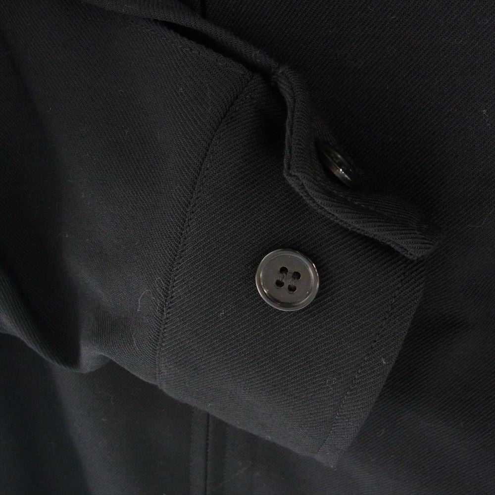 markaware マーカウェア 22C-06BL01C ORGANIC WOOL SURVIVAL CLOTH SPORTS JACKET オーガニックウール サバイバル クロス スポーツ ジャケット ブラック系 1【極上美品】【中古】