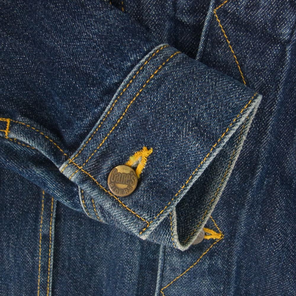 SUGAR CANE シュガーケーン Lee 101-Jタイプ デニム ジャケット インディゴブルー系 サイズ表記不明【中古】