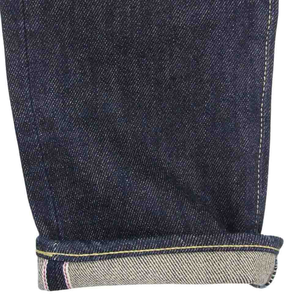 IRON HEART アイアンハート 555-SST 21oz セルビッチ ストレッチ スーパースリム ストレート デニム パンツ ジーンズ インディゴブルー系 32【中古】