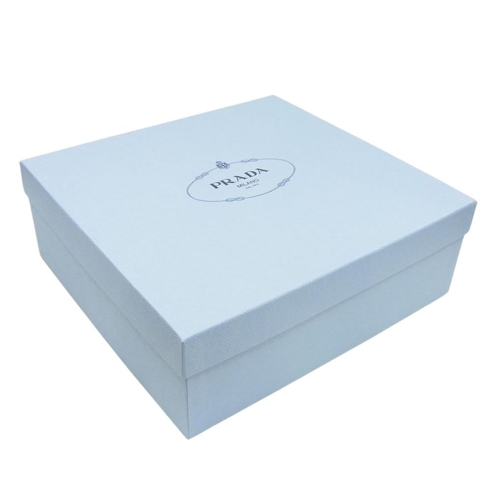 PRADA プラダ 三角ロゴ トライアングルロゴプレート ヒール ローファー シューズ ブラック系 35【中古】