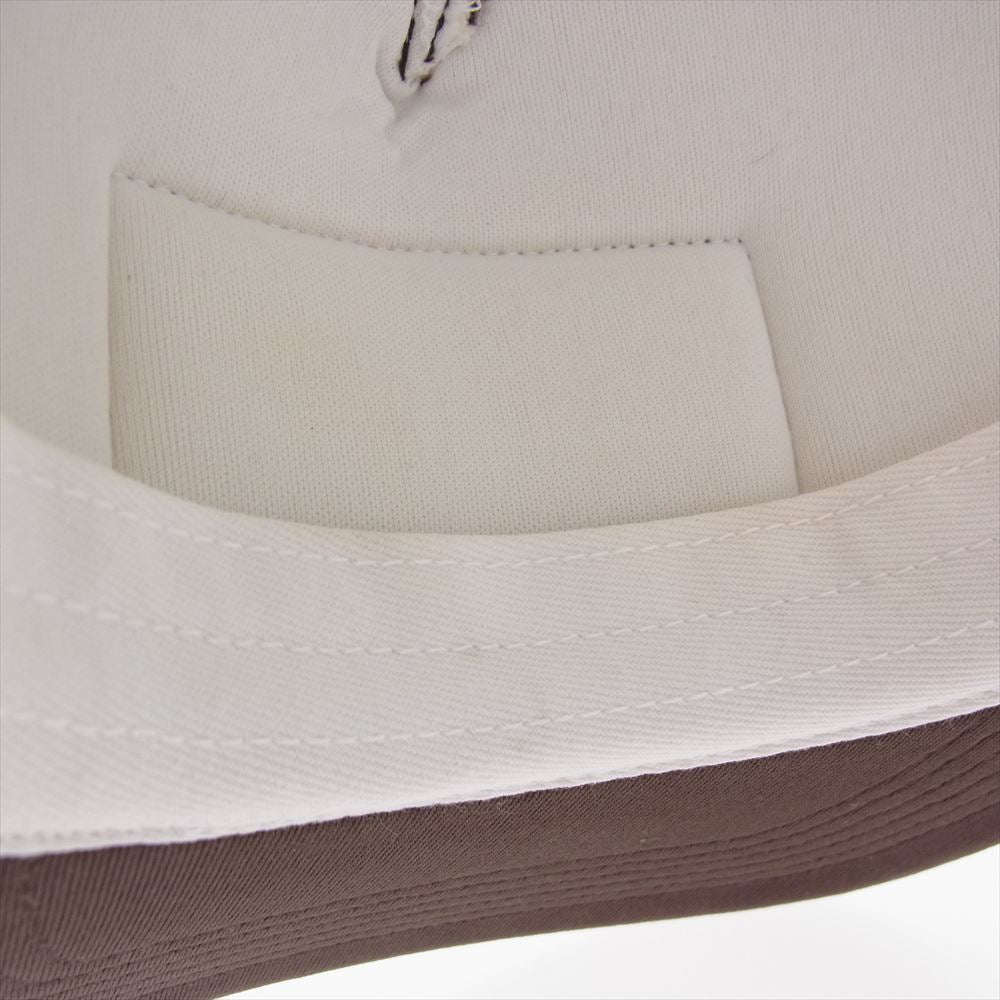 Supreme シュプリーム 23AW Mess Mesh Back 5-panel メッシュ トラッカーキャップ ブラウン系 ホワイト系【中古】