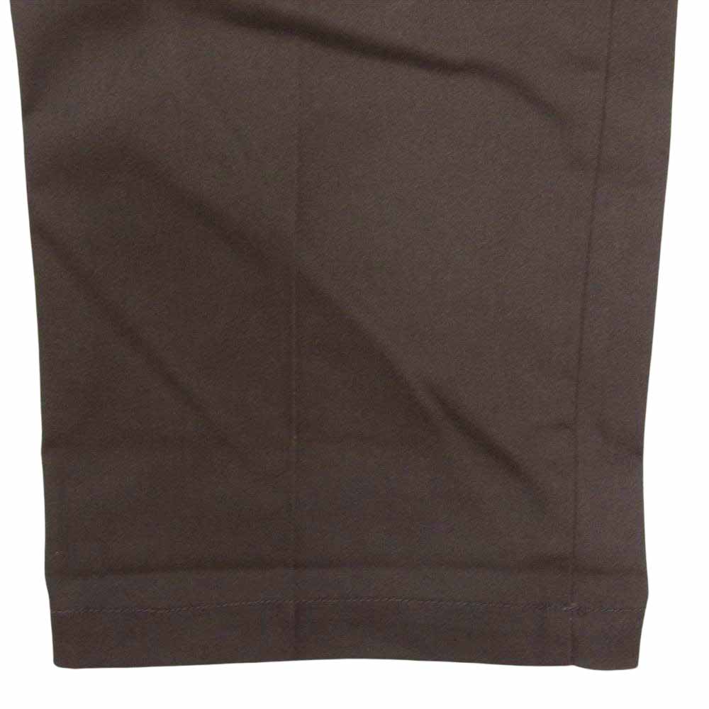 WACKO MARIA ワコマリア DICKIES-WM-PT11 DICKIES ディッキーズ PLEATED TROUSERS プリーツトラウザーズ ワークパンツ ブラウン系 XL【中古】