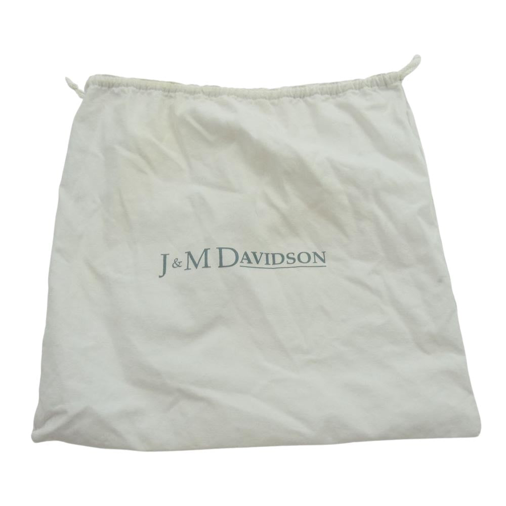 J&M Davidson ジェイアンドエムデヴィッドソン ELLIS WITH STUDS エリス ウィズ スタッズ レザー ショルダーバッグ ブラック系【美品】【中古】