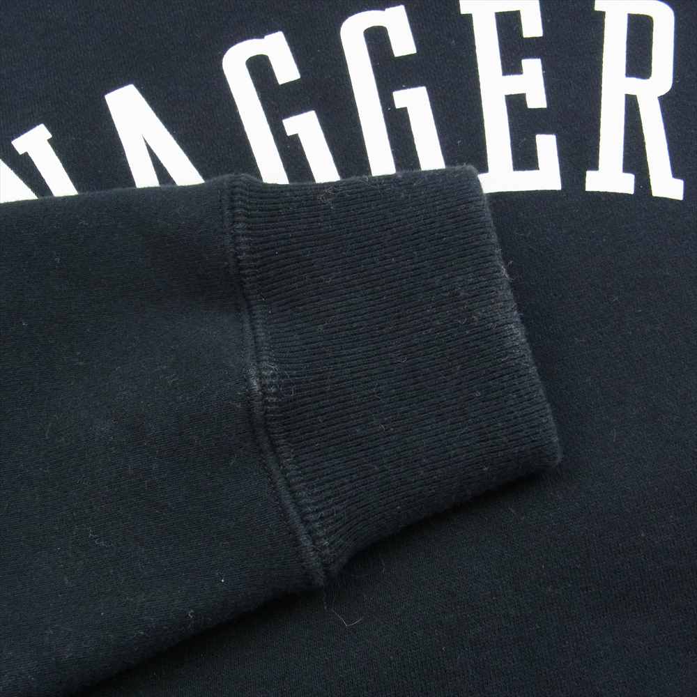 SWAGGER スワッガー SWGLSH-440 アーチロゴ スウェット パーカー フーディ ブラック系 L【中古】
