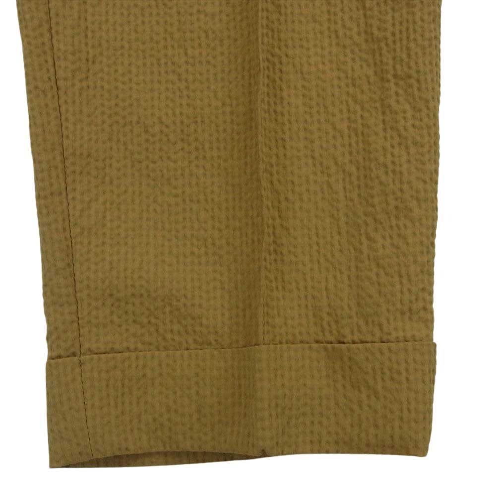 1piu1uguale3 ウノピュウノウグァーレトレ MRP401 NYU021 CREASE SLACKS クリース シアサッカー スラックス パンツ ブラウン系 4【中古】