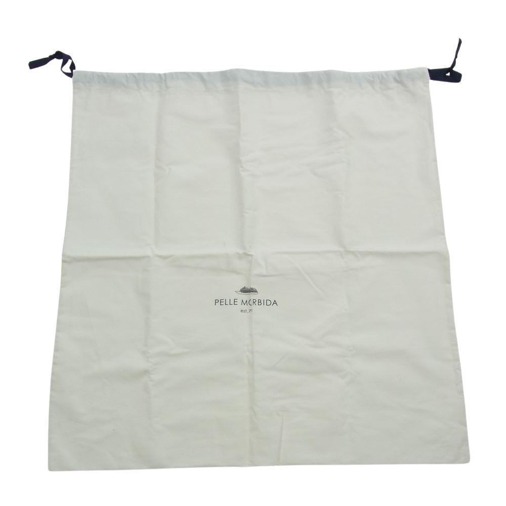 1piu1uguale3 ウノピュウノウグァーレトレ PELLE MORBIDA ペッレモルビダ 別注 MRG433 COW118 シュリンクレザー バックパック リュック ブラック系【中古】