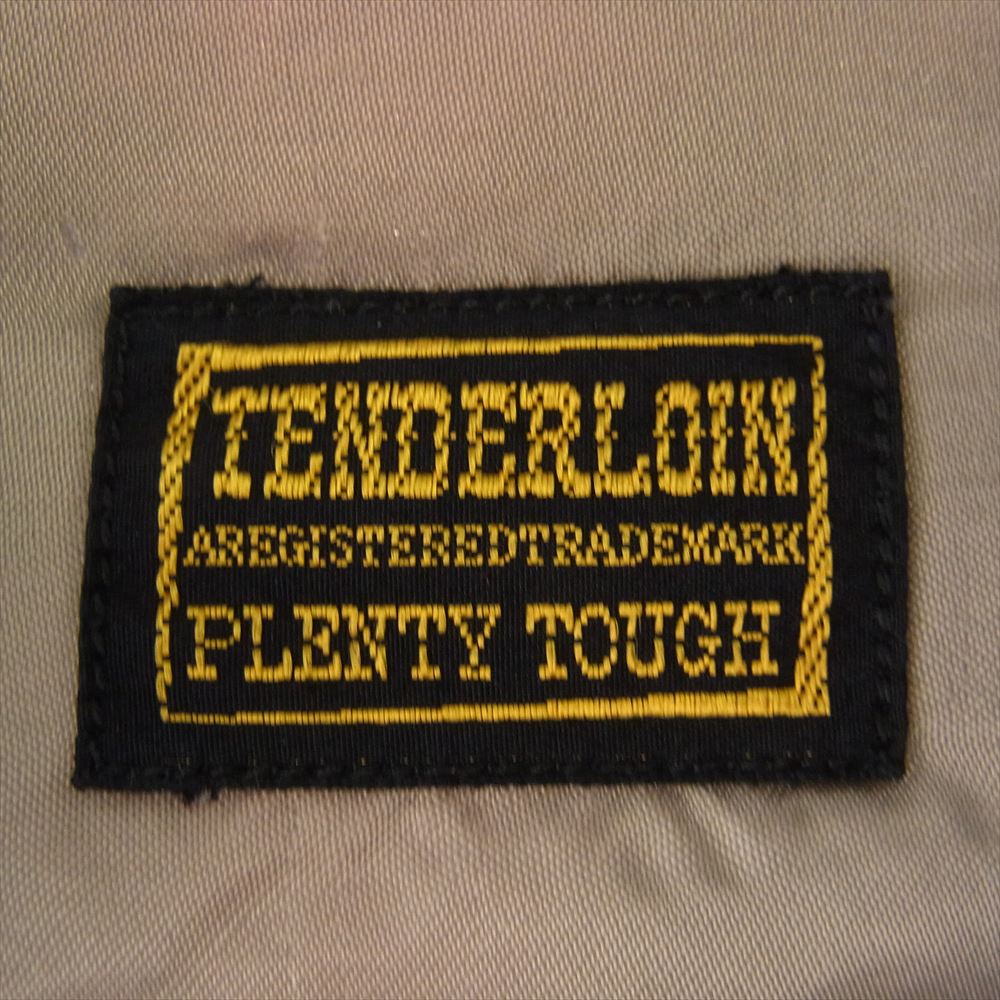 TENDERLOIN テンダーロイン 07AW T-WOOL SHT ロゴ チェック 長袖 ネルシャツ レッド系 マルチカラー系 M【中古】