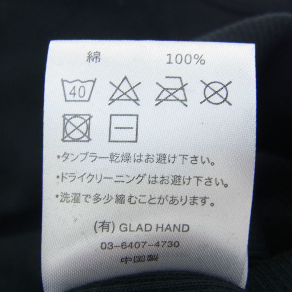 GLADHAND & Co. グラッドハンド GLAD HAND-05 STANDARD TANK TOP タンクトップ パックタンク 2枚組 ブラック系 XL【新古品】【未使用】【中古】