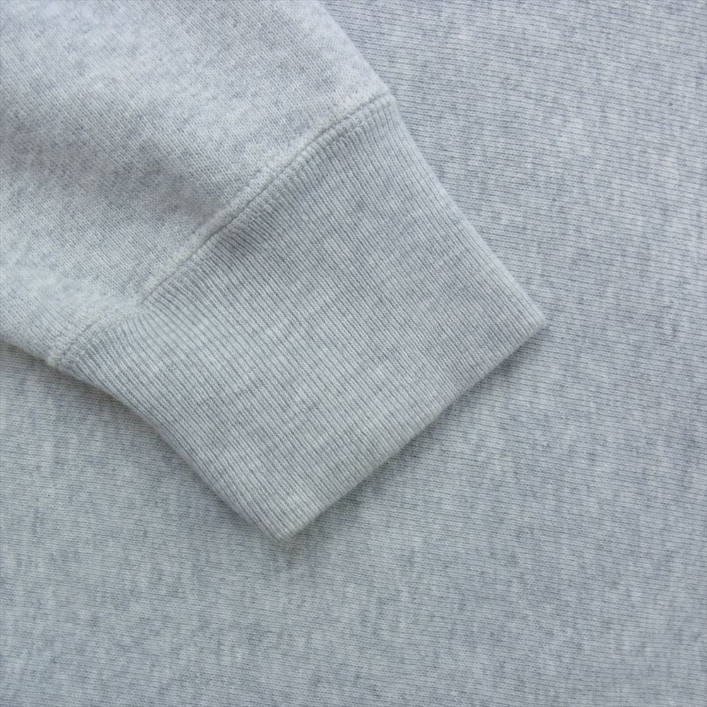 Champion チャンピオン C8-N038 REVERSE WEAVE リバースウィーブ 単色タグ 裏起毛 長袖 クルーネック スウェット トレーナー グレー系 L【中古】