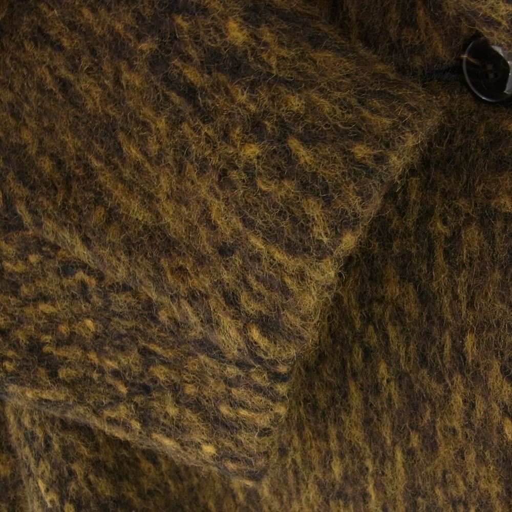 クラネ 11101-0072 MIX SHAGGY LADY COAT ミックス シャギー ロング コート イエロー系 1【中古】