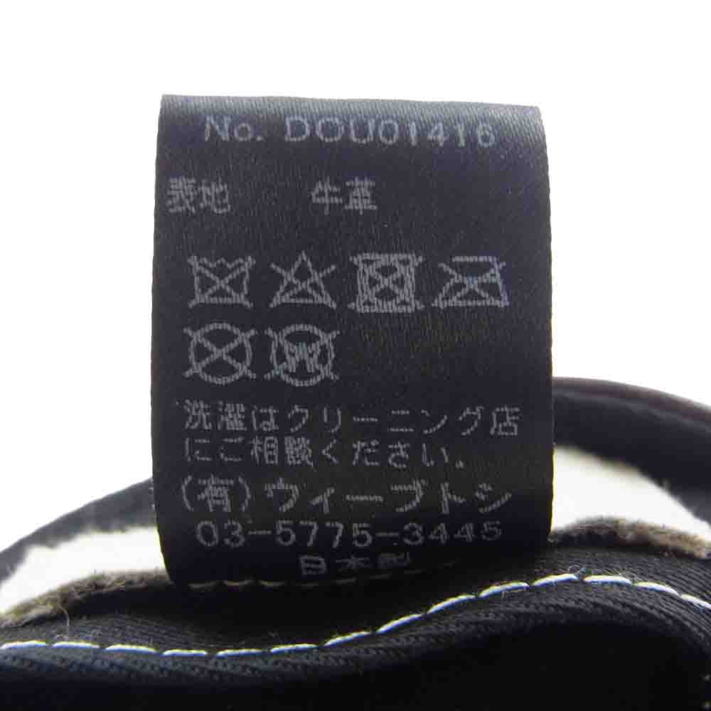 CA4LA カシラ DOU01416 カウレザー 6パネル キャップ ブラウン系【中古】