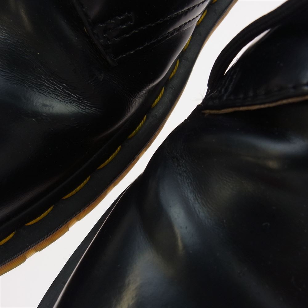 Dr.Martens ドクターマーチン 11838 3EYE GIBSON SHOE 3ホール ギブソン シューズ ブラック系 UK8【中古】