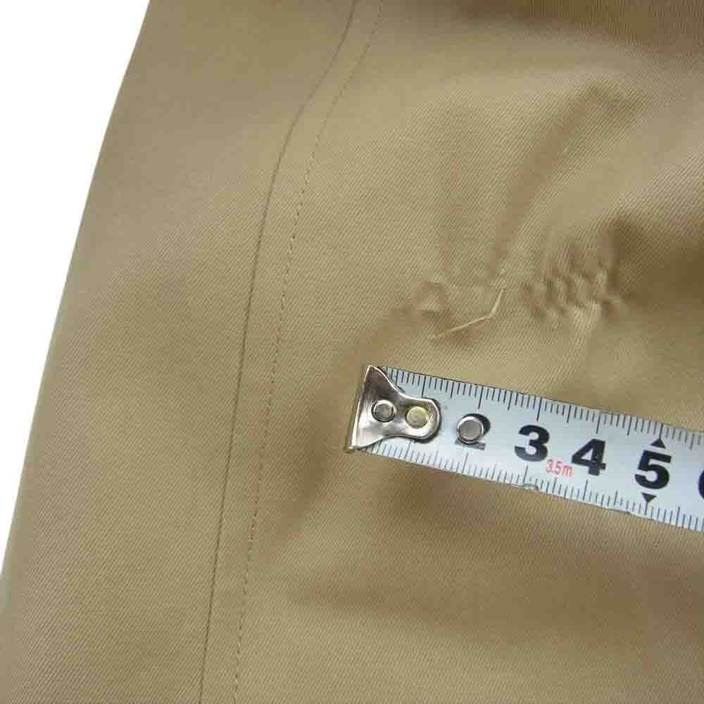 Supreme シュプリーム 16AW × Aquascutum Filey Raincoat アクアスキュータム バック 刺繍 ロゴ ステンカラーコート ベージュ系 L【中古】
