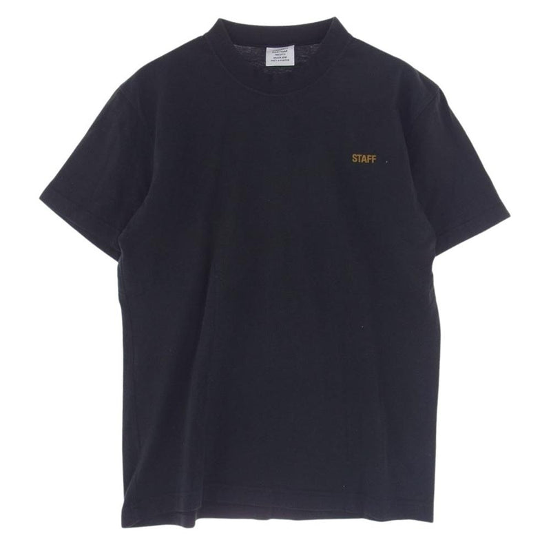 【美品】VETEMENTS ヴェトモン ロゴプリント Tシャツ 18SSオーバーサイズ