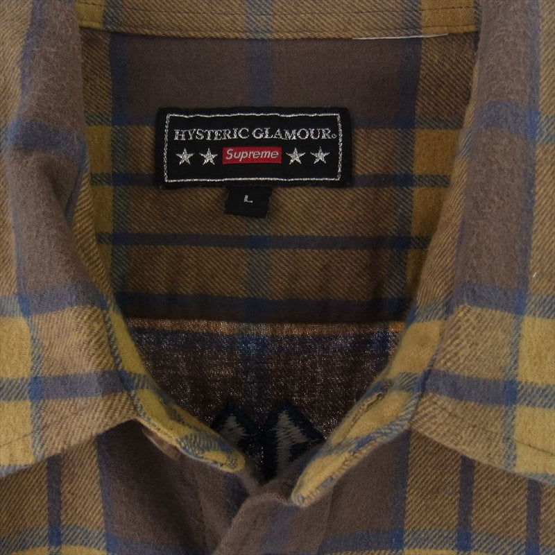 Supreme シュプリーム 21SS HYSTERIC GLAMOUR Flannel Shirt ...