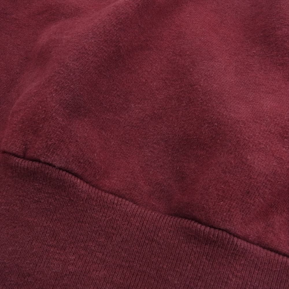 Champion チャンピオン ヴィンテージ 80s 青刺繍タグ前期 プリント スウェット ワインレッド系 M【中古】
