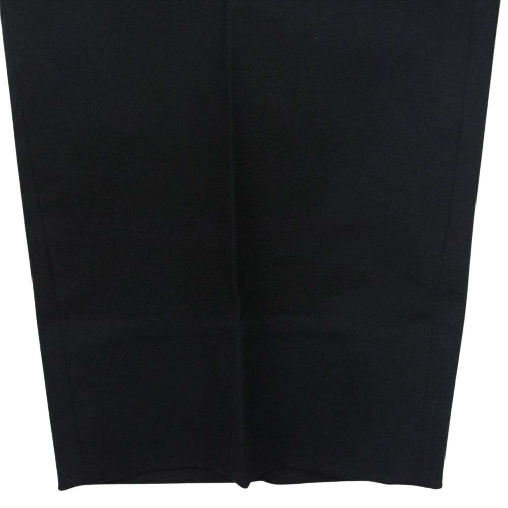 UNITED ARROWS ユナイテッドアローズ 1214-199-8842 マイクロPCH チノ 1プリーツ テーパード パンツ ブラック系 XL【中古】