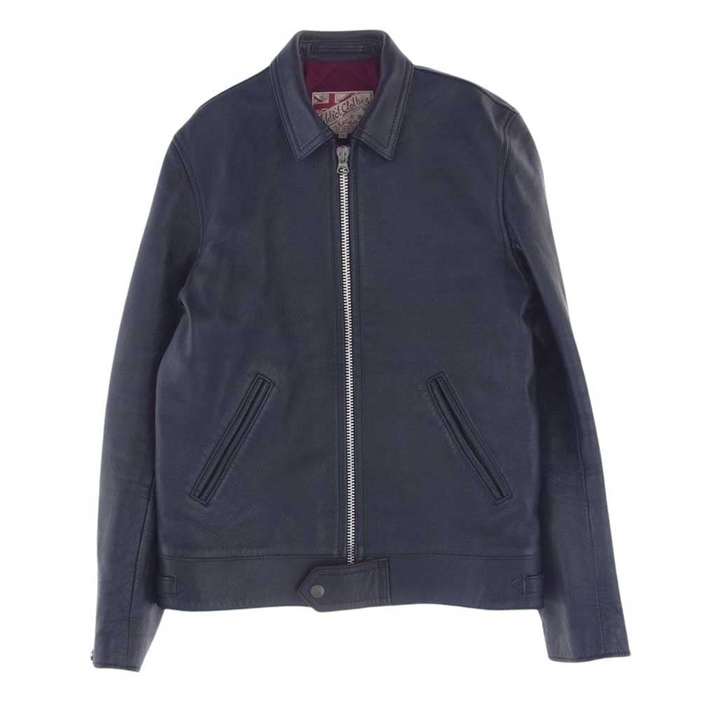 ADDICT CLOTHES アディクトクローズ 茶芯 CENTER-ZIP JACKET シングル 