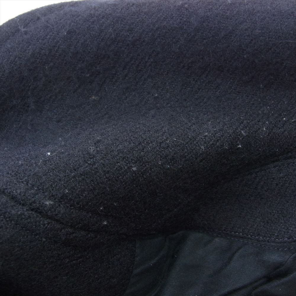 COMOLI コモリ 18AW N03-04007 ウール ショールカラー コート ダークネイビー系 2【中古】
