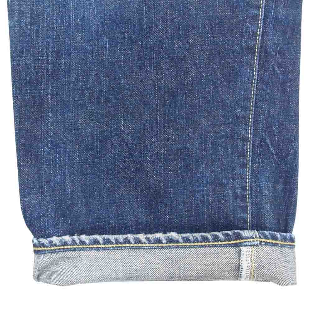 バーガスプラス セルビッチ ボタンフライ デニム パンツ ジーンズ インディゴブルー系 36【中古】