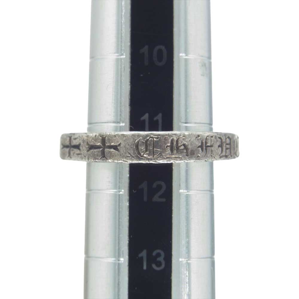 CHROME HEARTS クロムハーツ(原本無) 3mm FUCK YOU SPACER ファックユー スペーサー リング シルバー系 11.5号【中古】