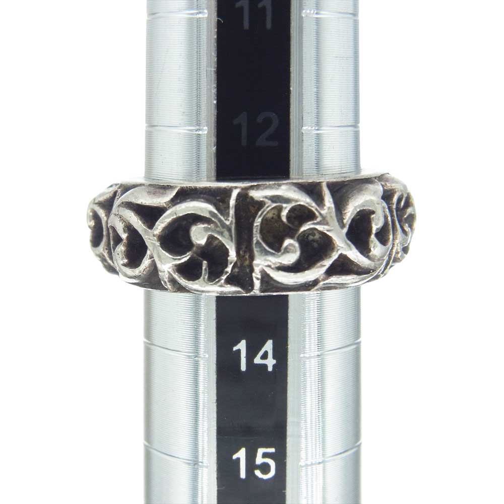 CHROME HEARTS クロムハーツ(原本無) ETRNITY VINE BAND エタニティ ヴァインバンド シルバー リング シルバー系 13.5号【中古】
