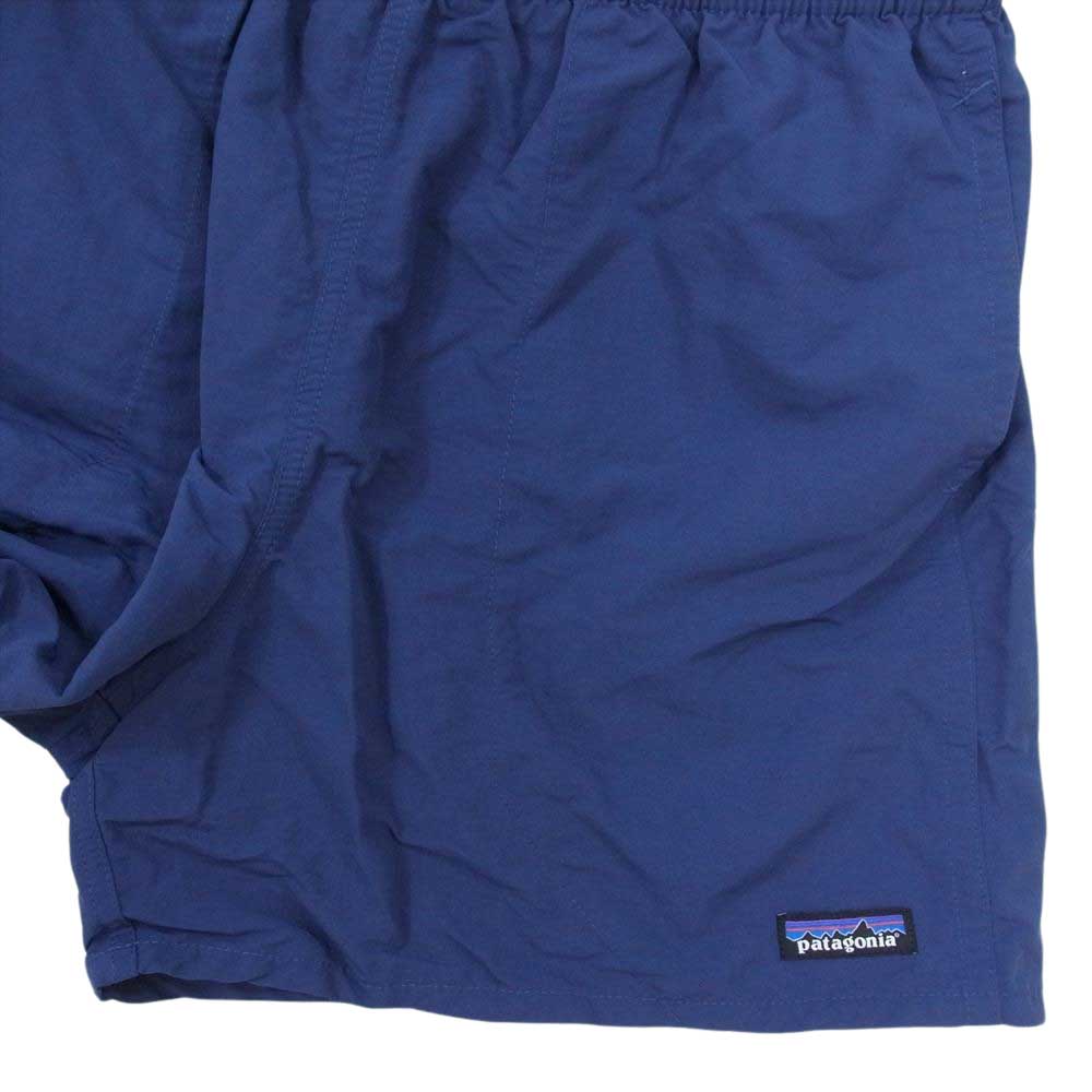 patagonia パタゴニア 21SS 57021SP21 BAGGIES SHORTS バギーズショーツ 5インチ ハーフパンツ SNBL ネイビー系 L【中古】