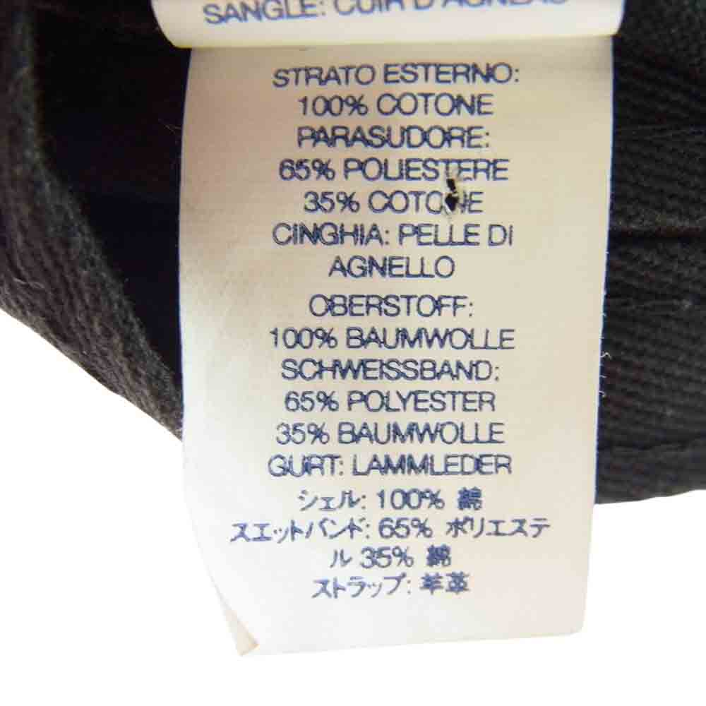Supreme シュプリーム 23ss washed chino twill camp cap black ウォッシュド チノ ツイル キャンプ キャップ ブラック ブラック系【中古】