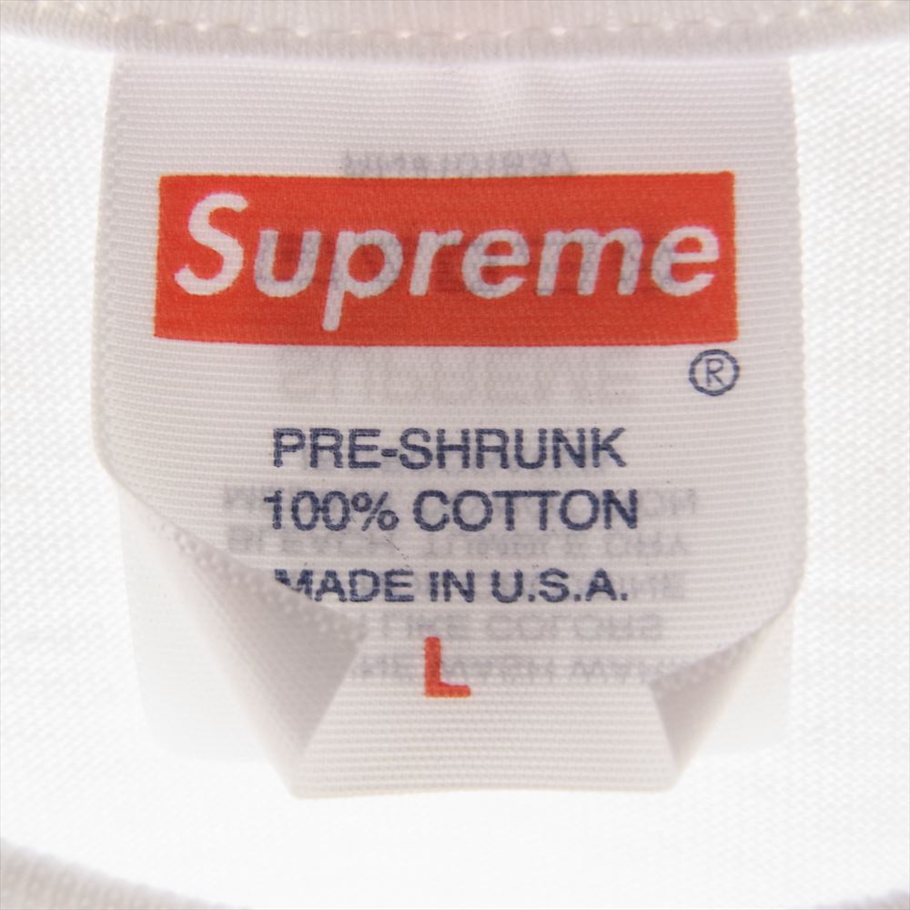 Supreme シュプリーム 23AW NBA Young Boy Tee ヤングボーイ Tシャツ ホワイト系 L【美品】【中古】