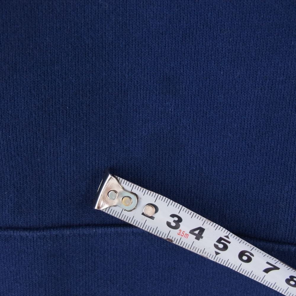ボット 213SPBOTT01 PAN EXCLUSIVE THE BOTT HOODIE バックプリント フーディー プルオーバー パーカー ネイビー系 L【中古】