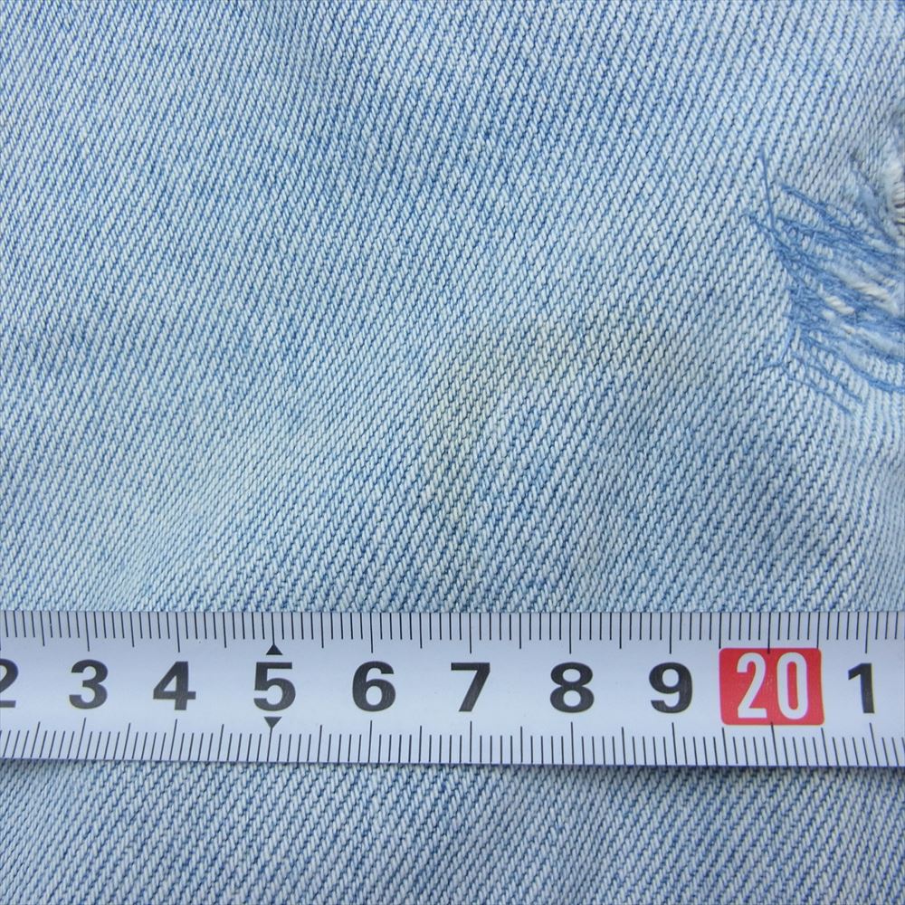 アトリエ&リペアーズ Levis リーバイス リメイク 刺繍 デニム パンツ インディゴブルー系 34【中古】