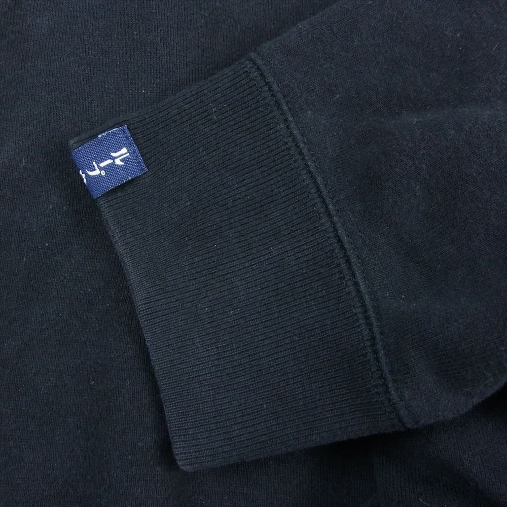 GRAPHPAPER グラフペーパー GU211-70173B LOOPWHEELER Full Zip Parka ループウィラー ラグランスリーブ フルジップ パーカー ブラック系 2【中古】