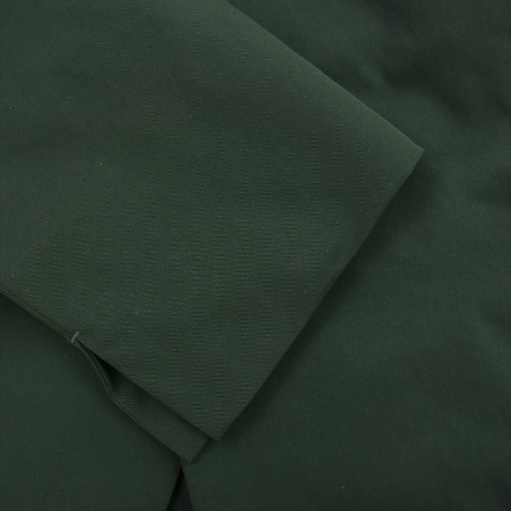 エムビー JBG2252 SBG2252 × SUIT SELECT スーツセレクト RBC リモンタナイロン1B ノーカラー ジャケット パンツ セットアップ グリーン系【中古】