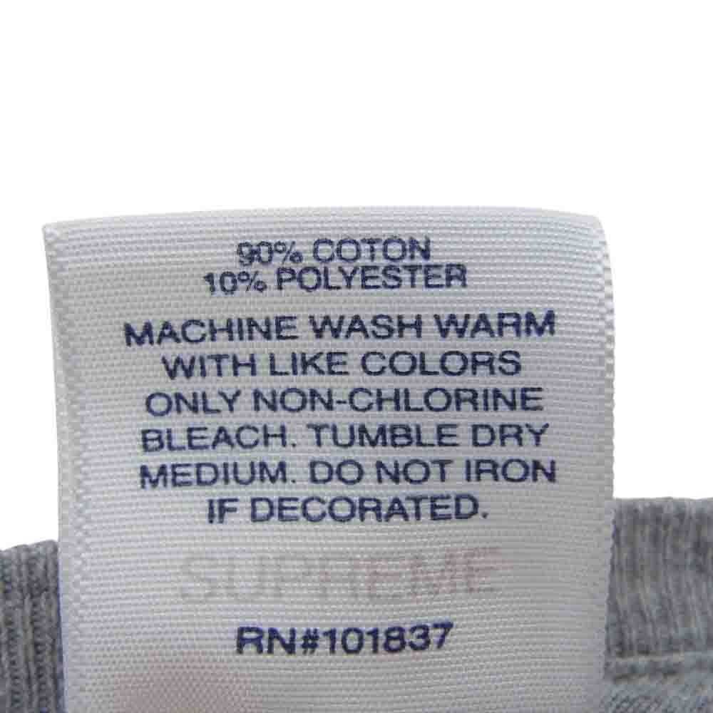 Supreme シュプリーム 22SS × ANTI HERO DOG TEE アンチヒーロー アンタイヒーロー ロゴ 半袖 クルーネック プリント 半袖 Tシャツ グレー系 L【中古】