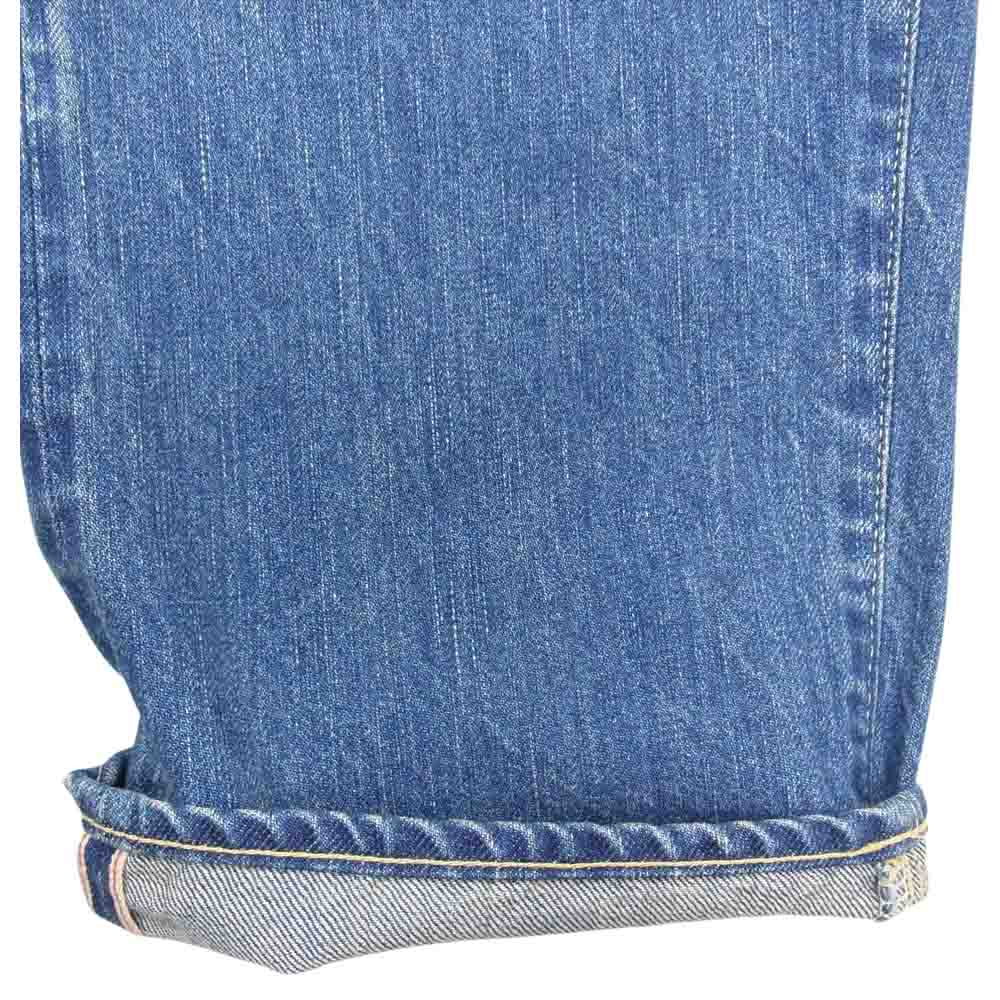 アプレッセ 22AW 22AAP-04-05H Washed Denim Wide Pants ウォッシュド ワイド デニムパンツ ジーンズ インディゴブルー系 30【中古】