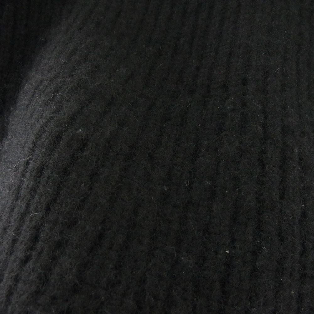 アプレッセ 21AW 21AAP-03-01M Cashmere Fisherman Pullover Sweater カシミヤ カシミア フィッシャーマン プルオーバー ニット セーター ブラック ブラック系 2【中古】
