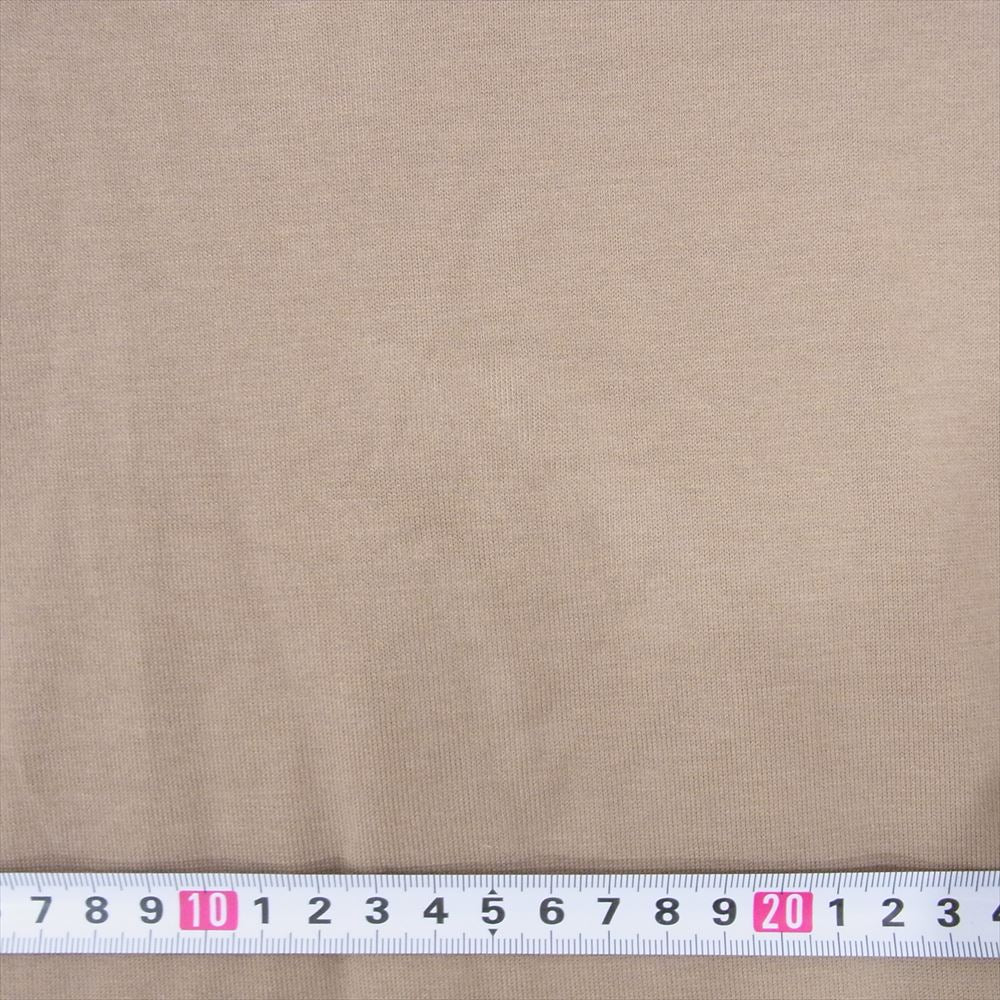 AURALEE オーラリー 20SS A20ST02GT LUSTER PLAITING TEE ラスター プレーティング 半袖 Tシャツ ブラウン系 4【中古】