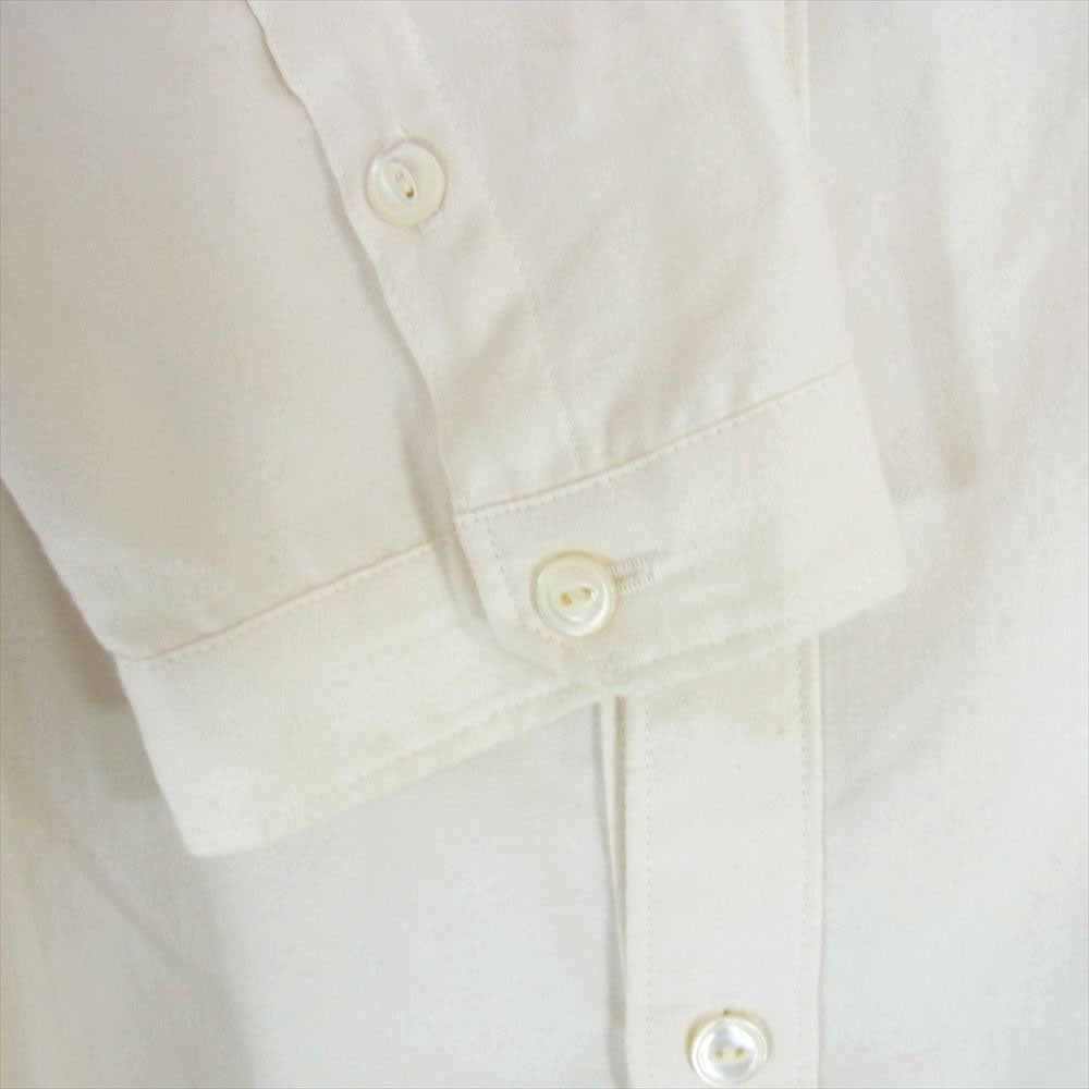 スタイルクラフトワードローブ ノーカラー バンドカラー 長袖 シャツ オフホワイト系 3【中古】