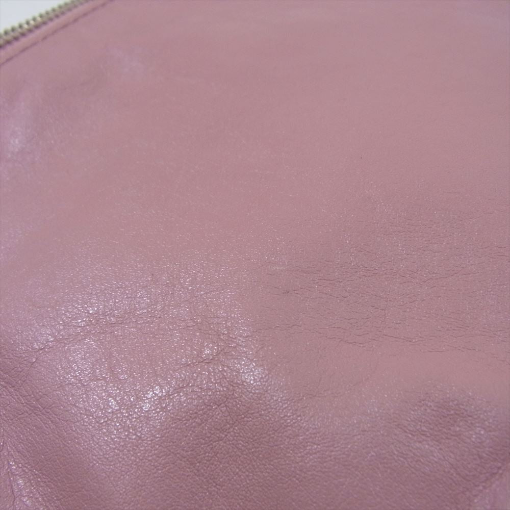COACH コーチ 14771 クリスティン クロスボディー レザー バッグ ピンク系【中古】