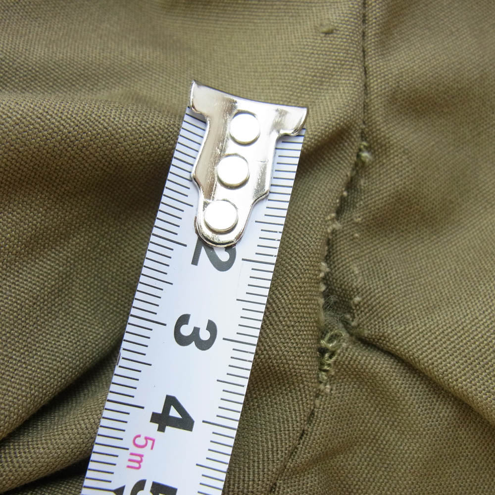 ミリタリー Romania ARMY ルーマニア軍 ワーク ロング コート カーキブラウン系【中古】